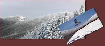 Saddlback Mountain - a  great ski attraction within an easy drive